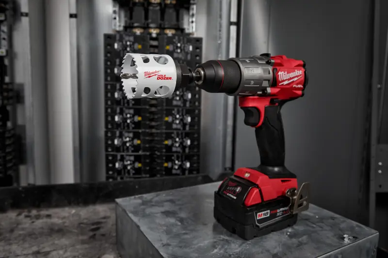 Sada kruhových pilek/děrovek Milwaukee KIT 3 Hole Dozer Holesaw, bimetalové zuby, 4932451658